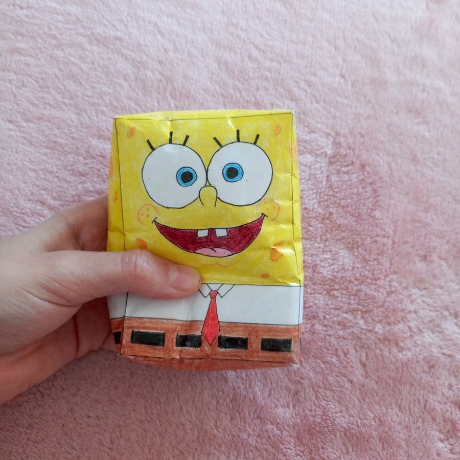 Bob Esponja paper squishy