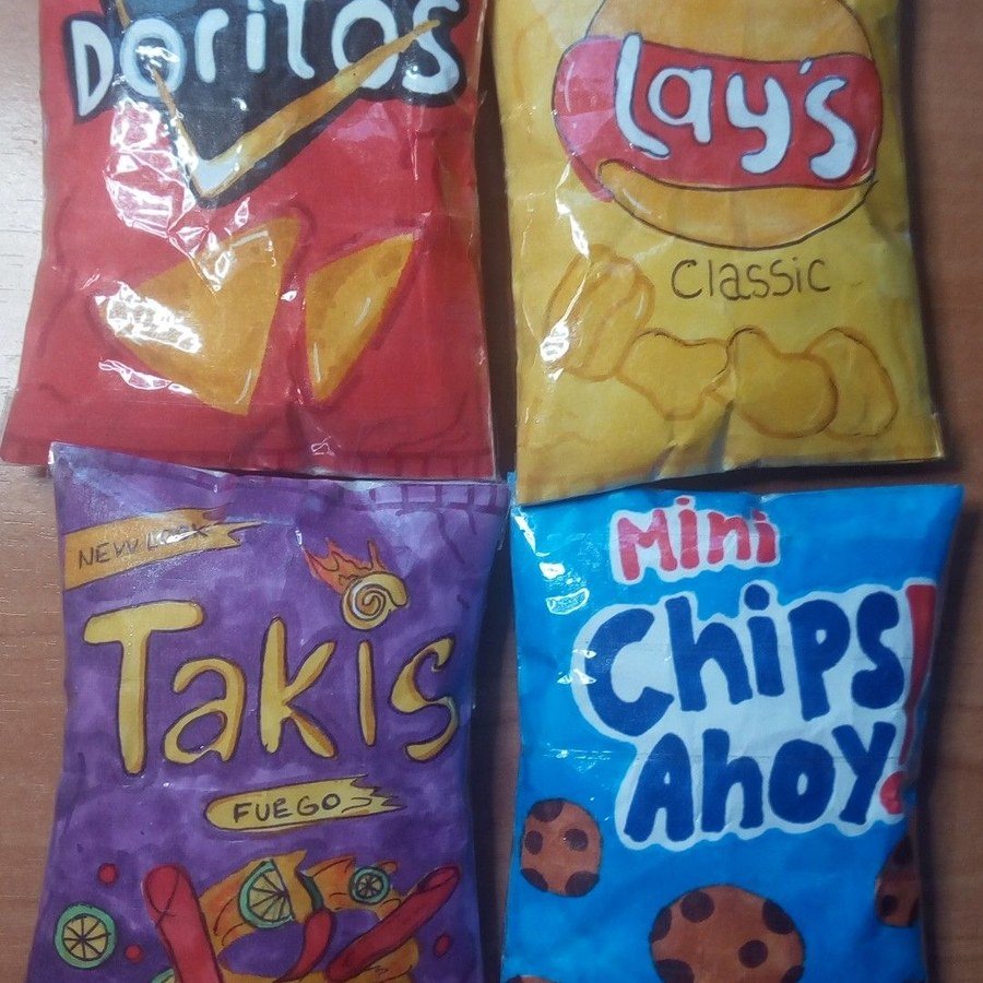 Combo de pacotinhos paper squishy