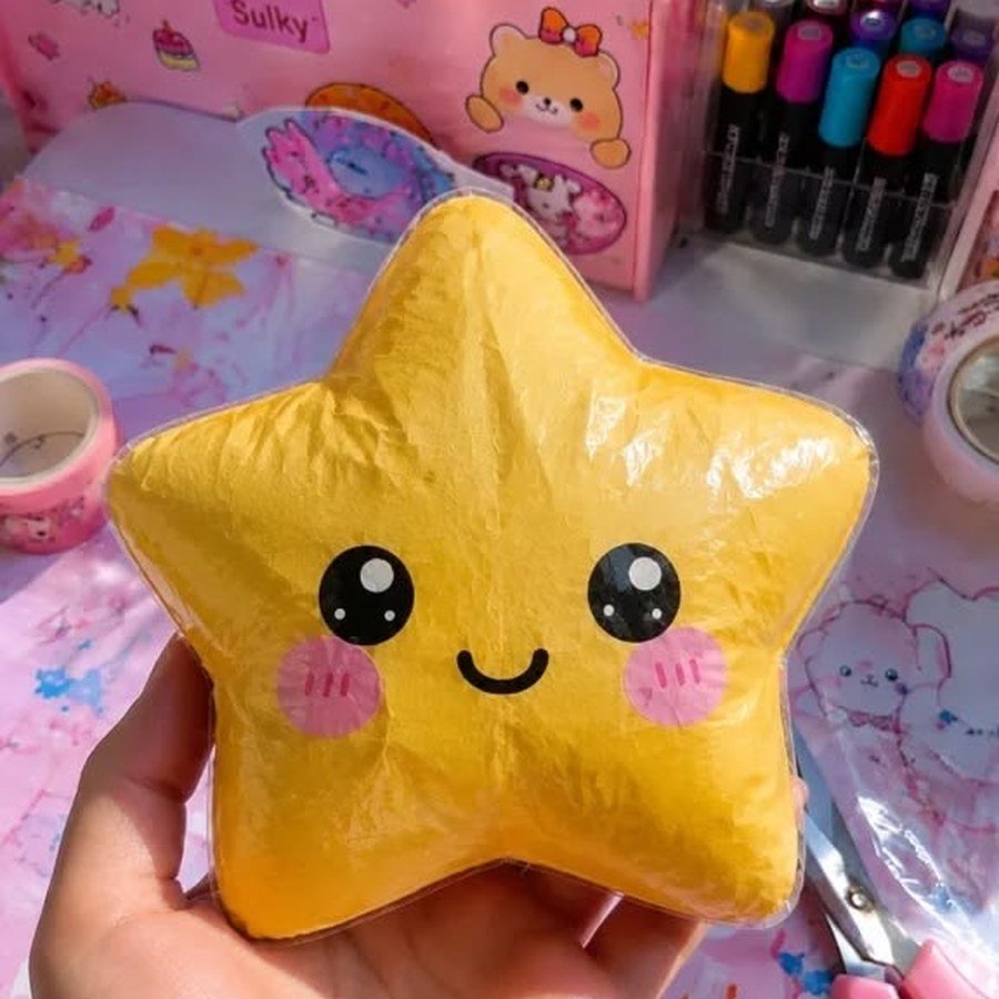 Estrelinha kawaii paper squishy