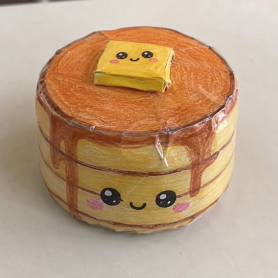 Panqueca kawaii paper squishy